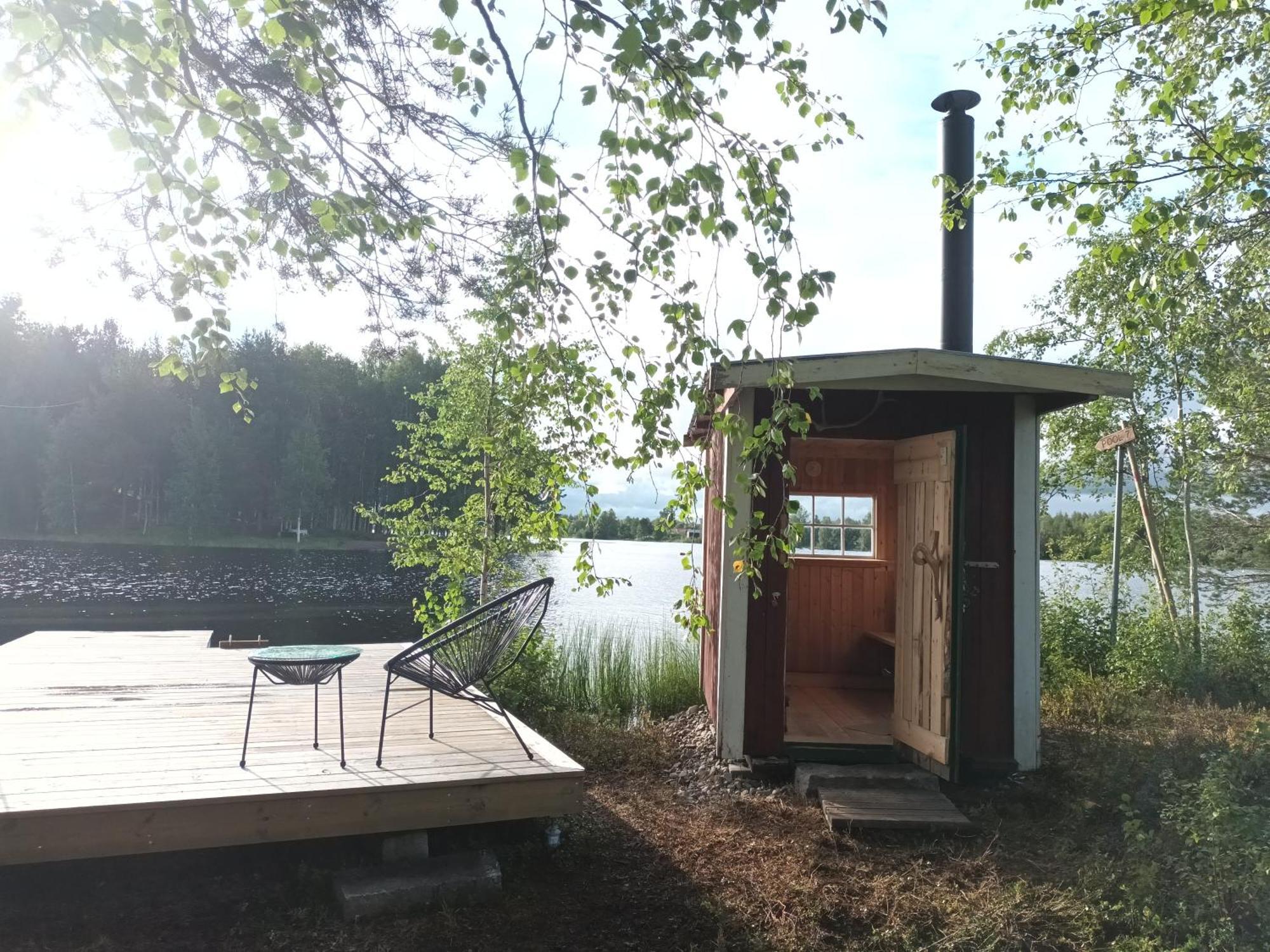 Charmig Gard Med Bastu, Strandtomt Och Utedusch I Naturskoent Omrade Sveg Exterior foto
